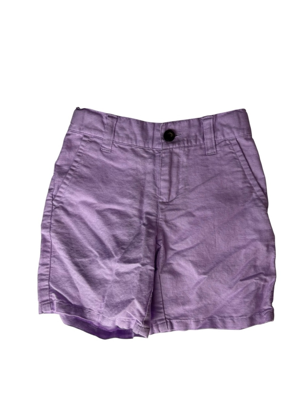 Janie & Jack light purple lavender woven shorts size 2T adjustable waist